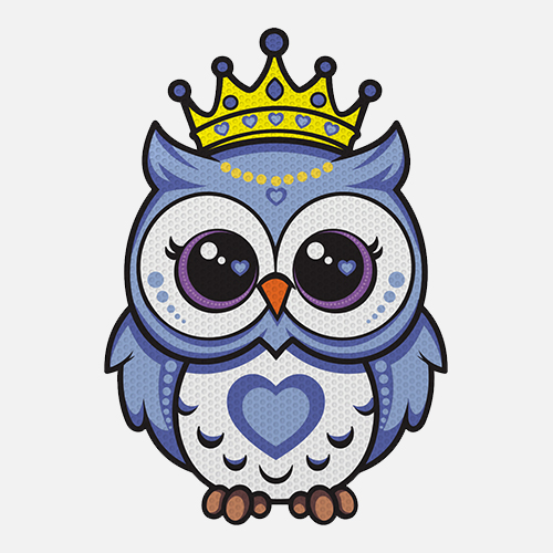 Gloss White Perforated Vinyl Perm