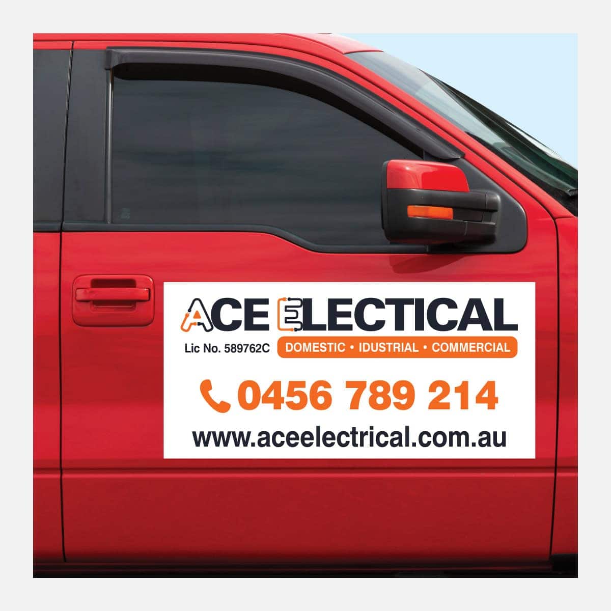 Car Decals Ace Electrical