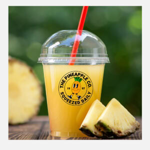 Circle Gloss Clear Vinyl Stickers