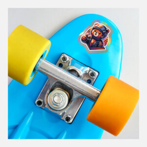 Custom Stickers on Holographic Vinyl