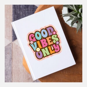 Custom Gloss White Vinyl Stickers