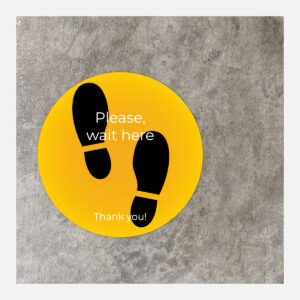 Circle Outdoor Floor Decal