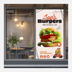 Perforated Window Decals