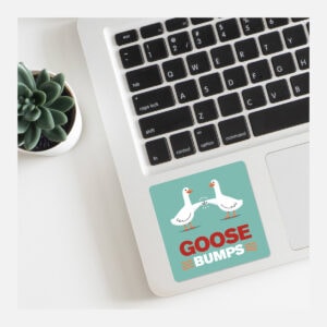 Square Labels on Matt White Paper