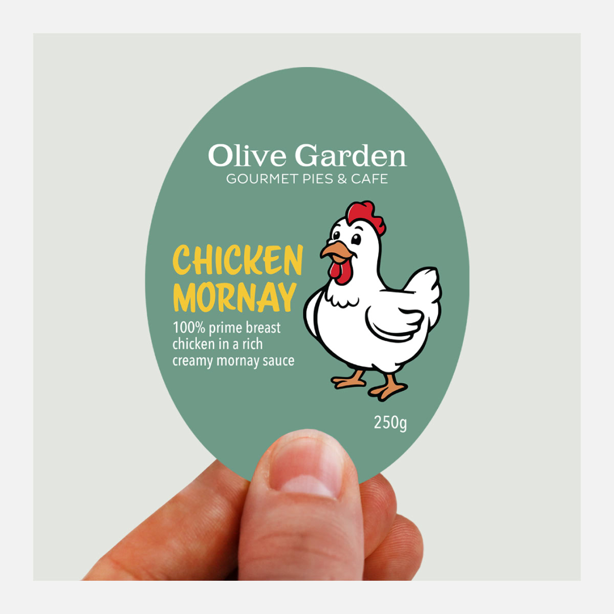 Olive Garden Oval Icon 21